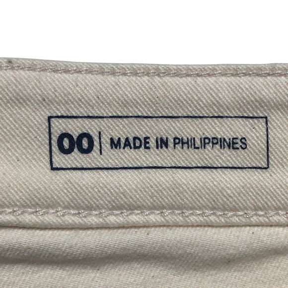 Vineyard Vines Raw Hem 5 Pocket Skinny Denim - Size 00 - Picture 10 of 12